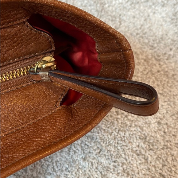 Coach Tan Leather Tote Bag - Picture 13 of 13